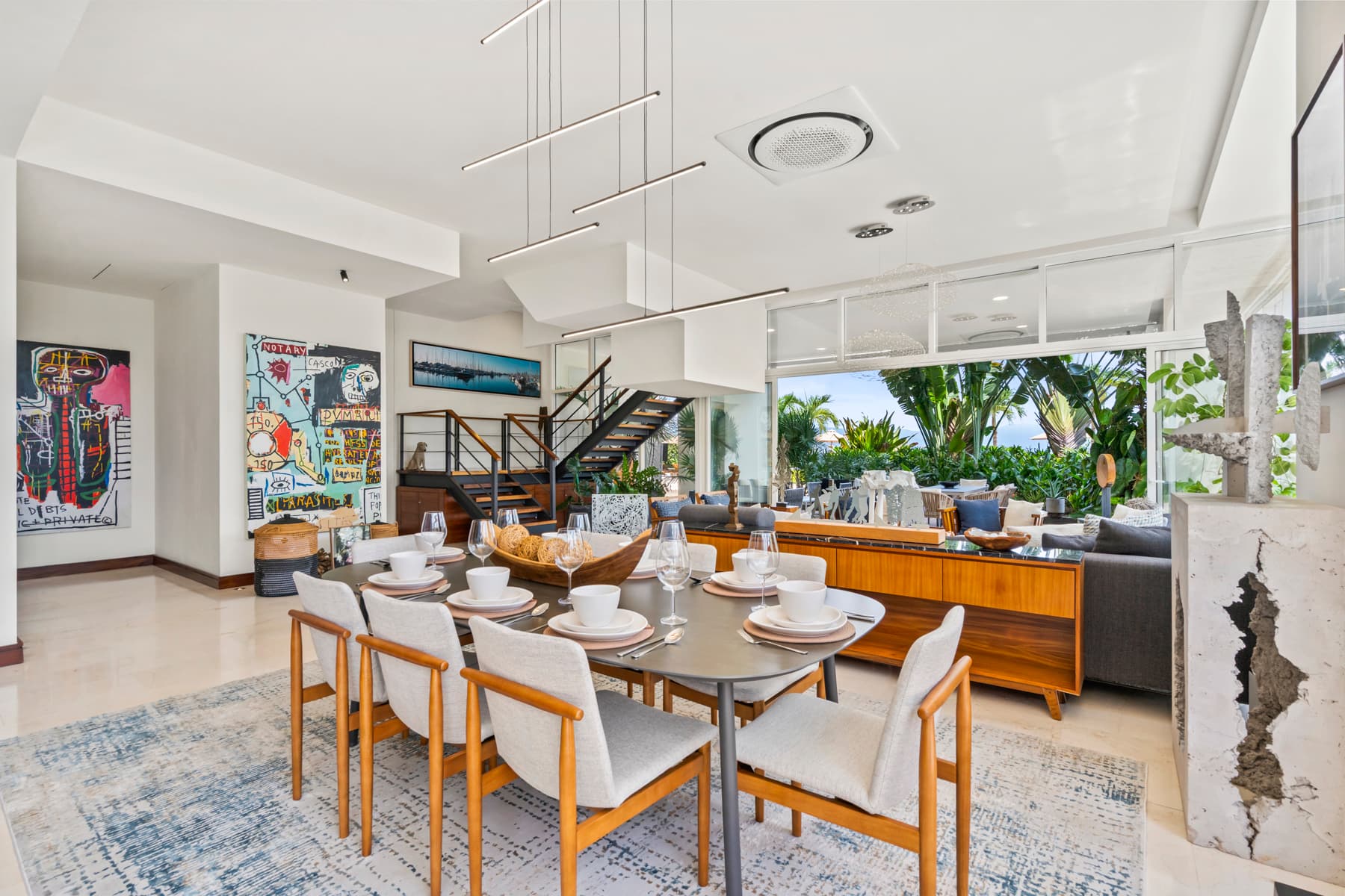 Tres Mares Garden Residence | 2-level beachfront condo, Marina Vallarta