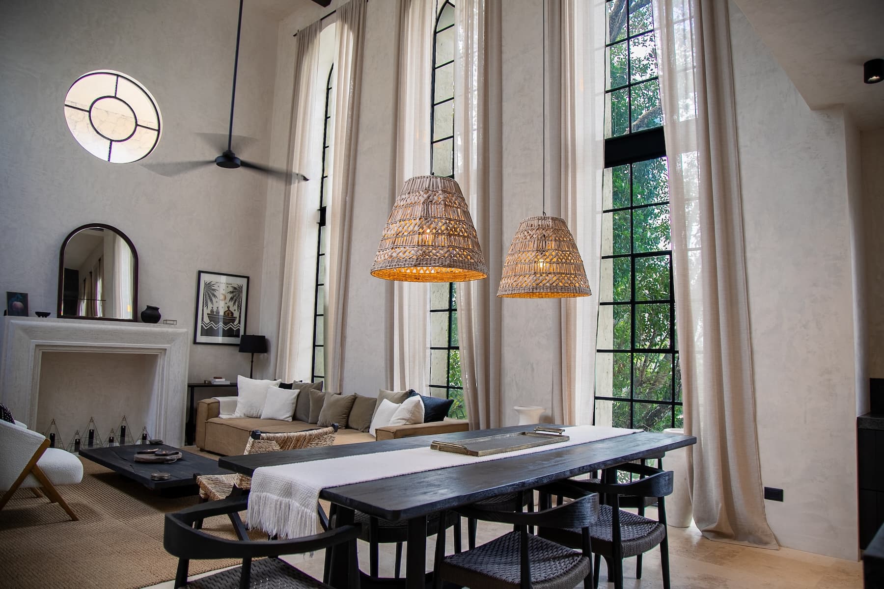 Luxury penthouse, refined interior design